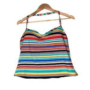 Body ID 12 Womens Tankini Multicolor Stripes